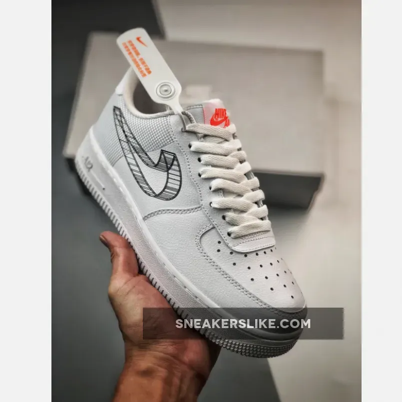 Nike Air Force 1 Low '3D Swoosh' White DR0149-100 / air force 1 3d swoosh