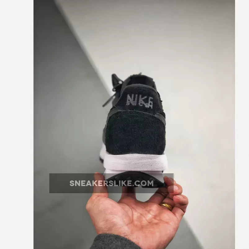 Sacai X Nike LDWaffle Black Nylon BV0073-002 Outlet