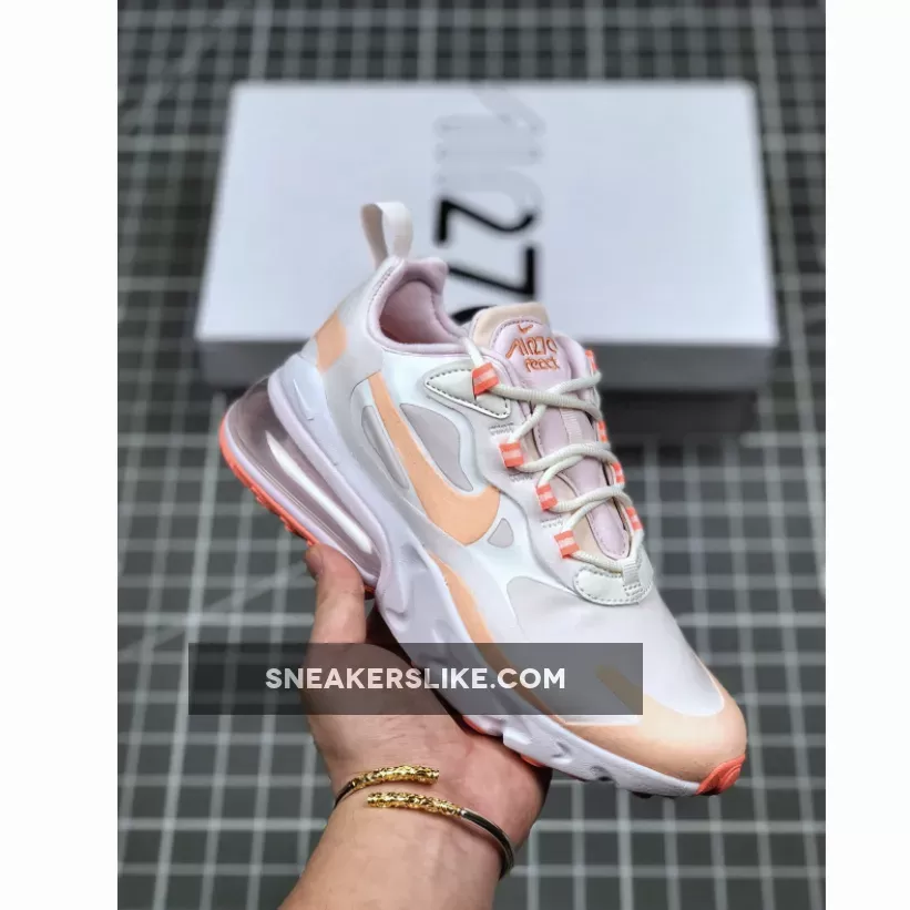Nike Air Max 270 React 'Crimson Tint' CJ0619-103 Nike Air Max 270 React Crimson Tint