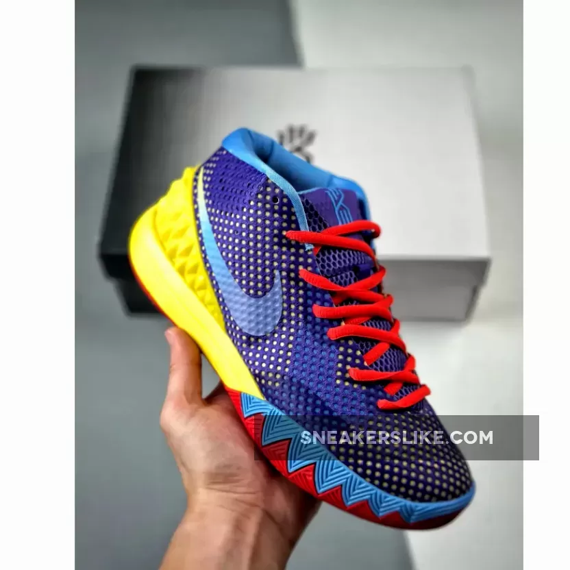 Nike Kyrie 1 "Saturdays" Lemon Frost/Multi-Color 717219-700