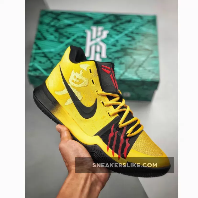 Nike Kyrie 3 'Mamba Mentality' Tour Yellow/Black / kyrie bruce lees