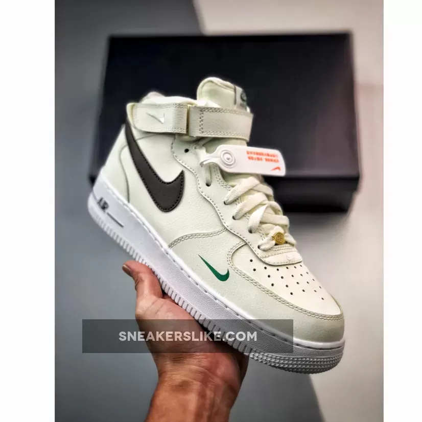Nike Air Force 1 Mid '40th Anniversary' Sail/Brown Basalt-Malachite air force 1 brown basalt