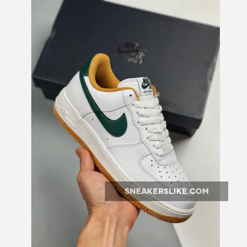 Nike Air Force 1 '07 LX White Yellow Green / nike air force 1 yellow and white