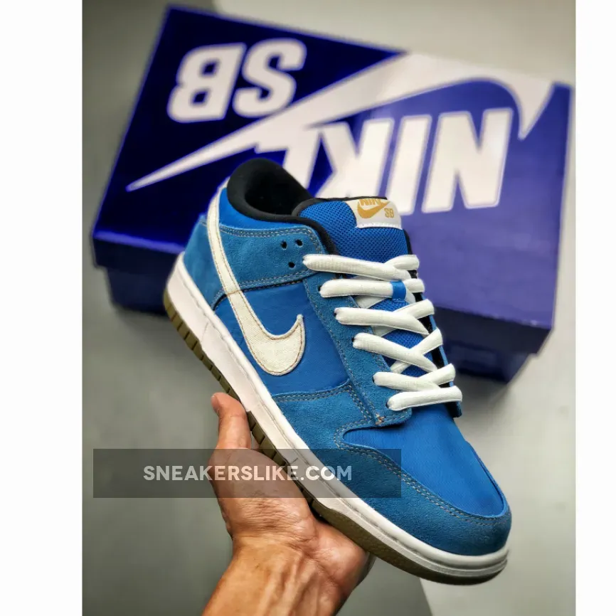 Nike Dunk SB Low Street Fighter 'Chun Li' Argon Blue/White - chun li nike sb