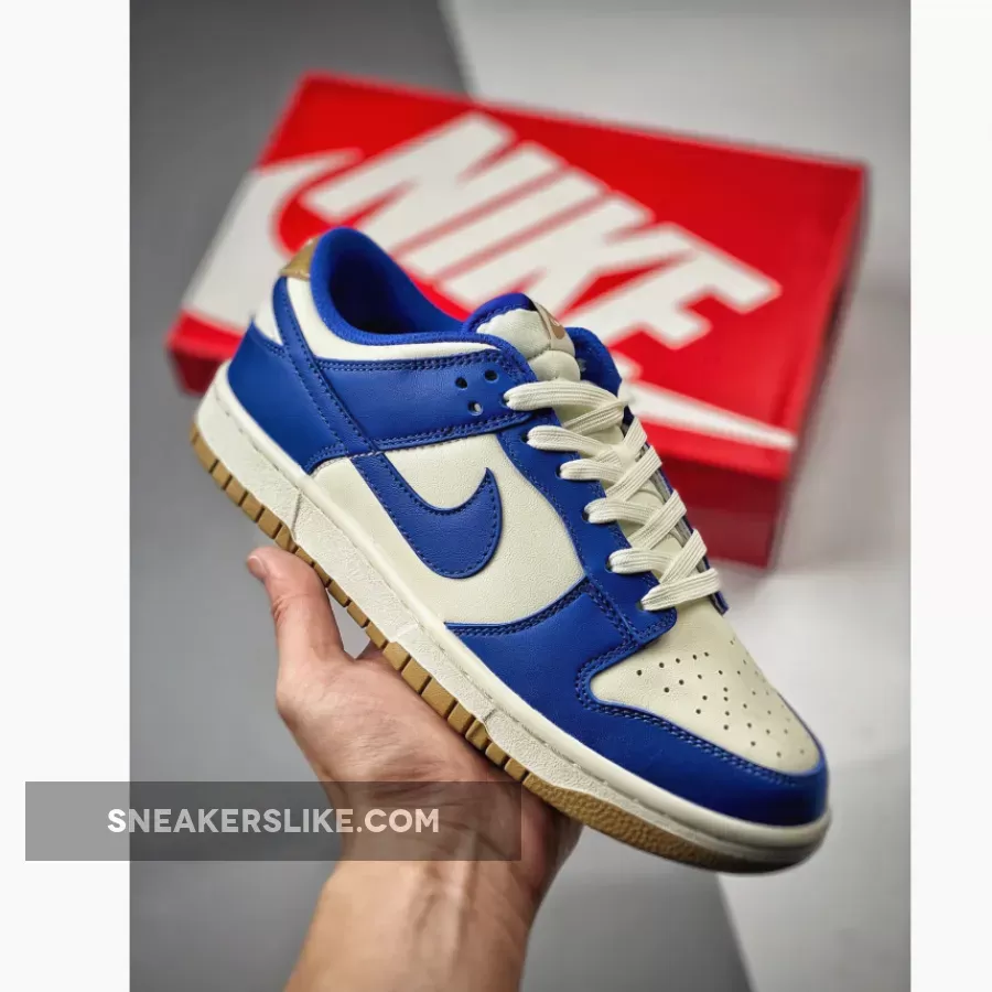 Nike Dunk Low 'Kansas' Royal Blue Gold #royal blue dunk lows
