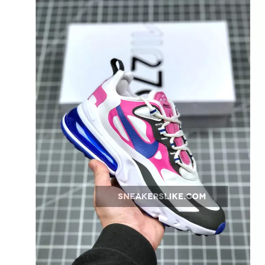 Nike Air Max 270 React White Cosmic Fuchsia WMNS CI3899-100 Online