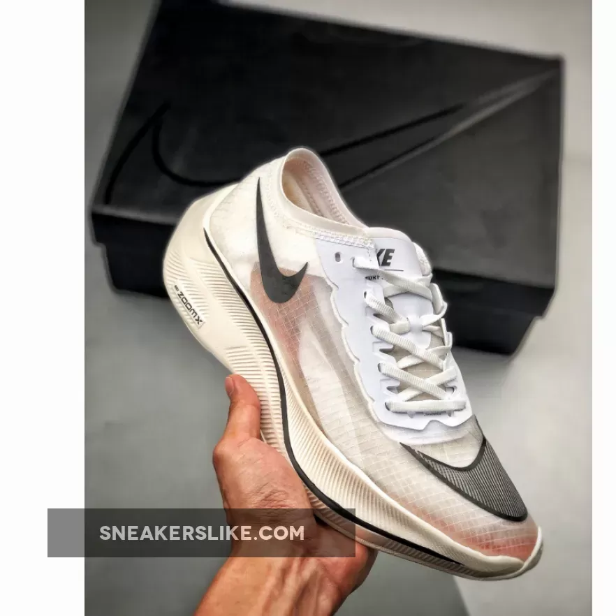 Nike ZoomX VaporFly NEXT% Sail/Black-Sail - nike zoomx vaporfly next sail black