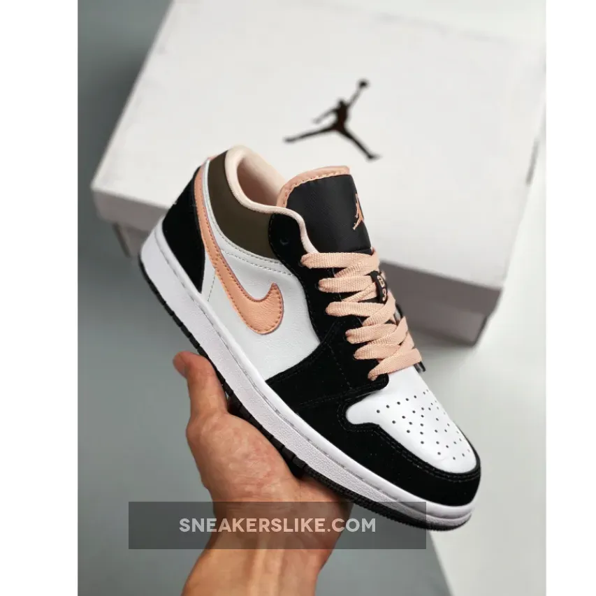 Air Jordan 1 Low Peach Mocha / jordan 1 peach mocha
