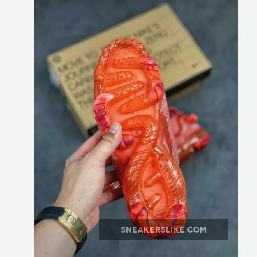 Nike Air VaporMax Flyknit Team Red/Gym Red-Flash Crimson #vapormax red