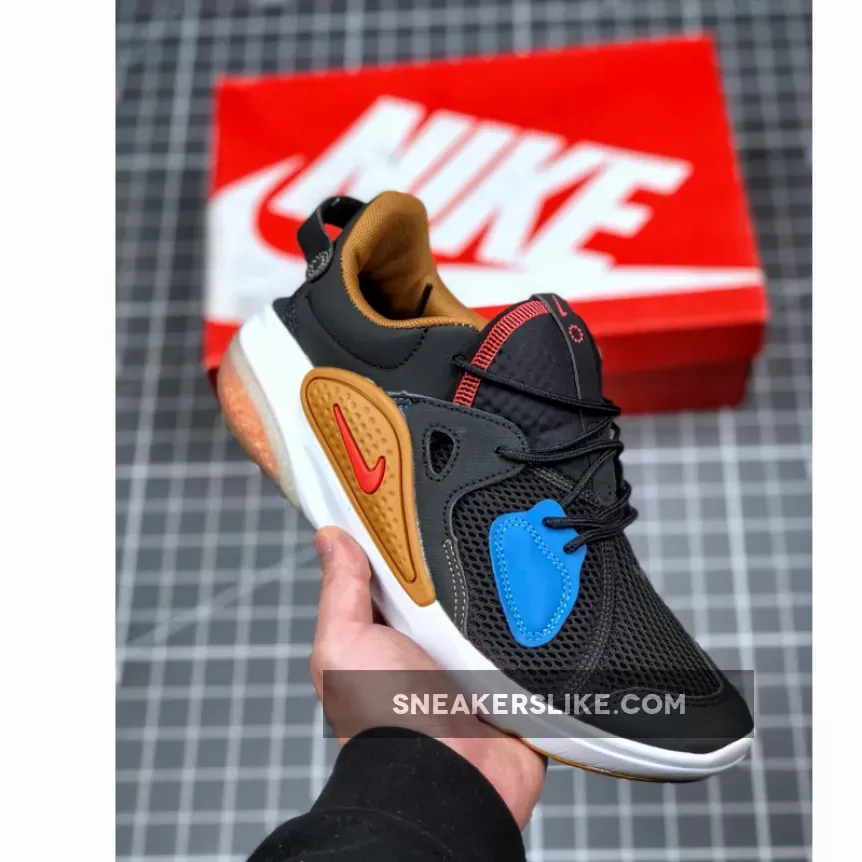 Nike Joyride CC Black/Wheat-Anthracite-Total Orange Running Shoe