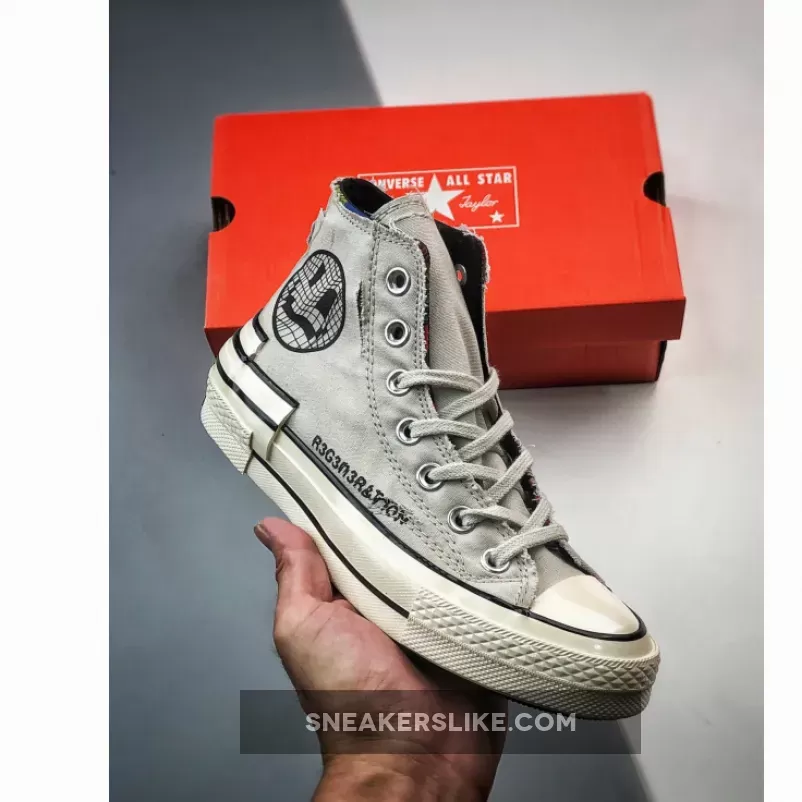 Converse Chuck 70 Hacked Heel Tear Away Light Bone/Black Tear Away Converse