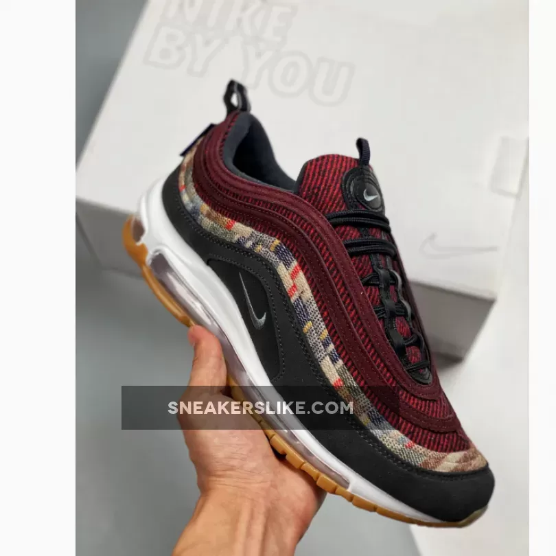 Pendleton x Nike Air Max 97 By You Black Multi DC3494-993 - air max 97 pendleton