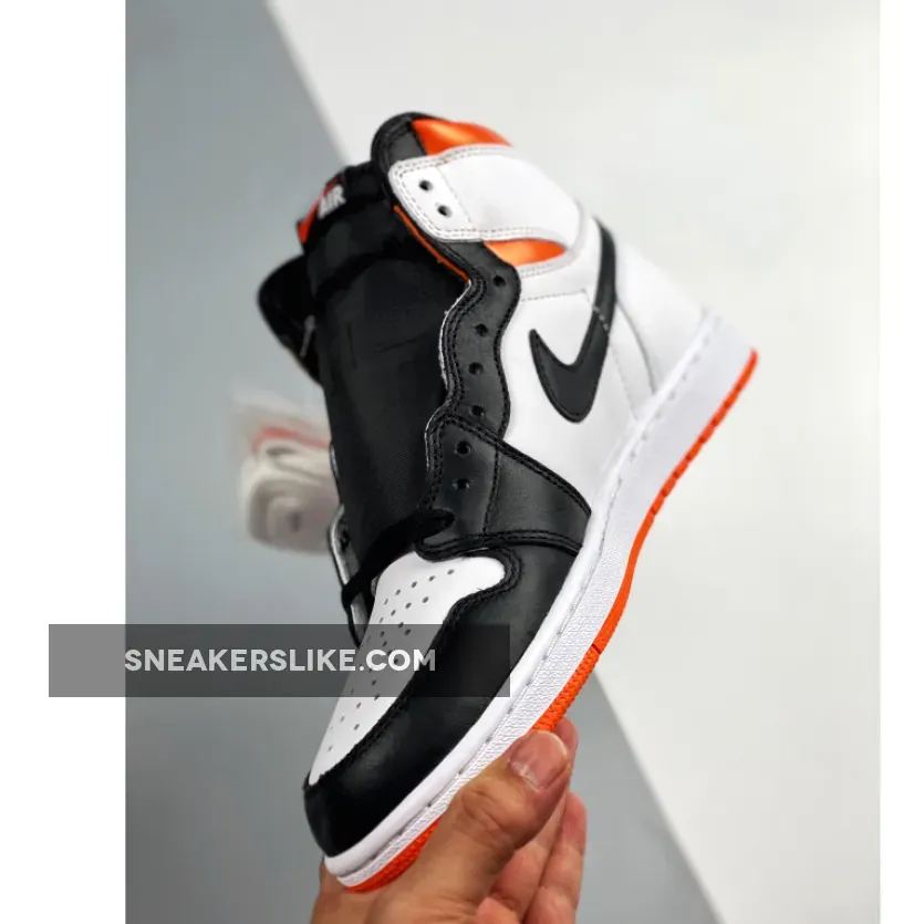 Black And Orange Jordan 1 / Air Jordan 1 High OG GS Electro Orange