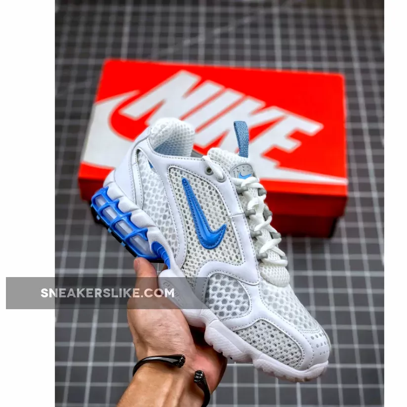 Nike Air Zoom Spiridon Cage 2 'University Blue' Air Zoom Spiridon Cage 2 White University Blue