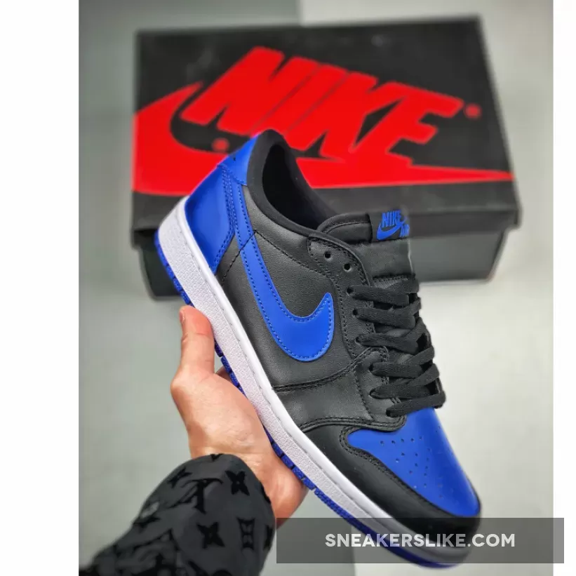 Air Jordan 1 Retro Low OG Black/Varsity Royal-Sail 705329-004 / nike zoom freak 3 valentine's day
