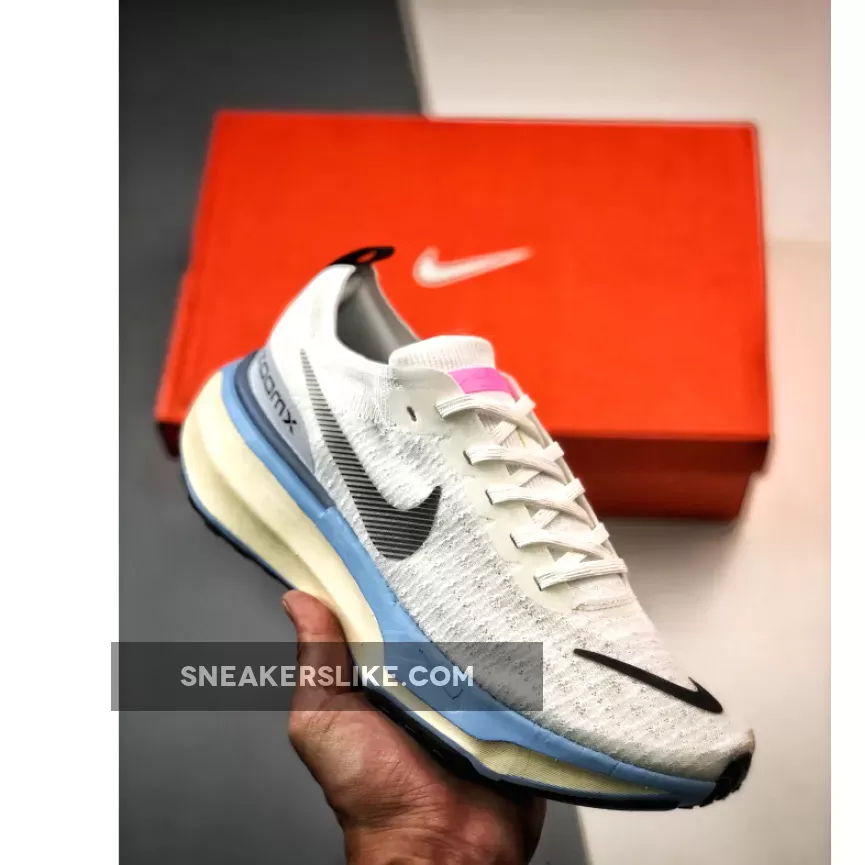 Nike Invincible Run 3 White Cobalt Bliss DR2615-100 - nike invincible 3 white
