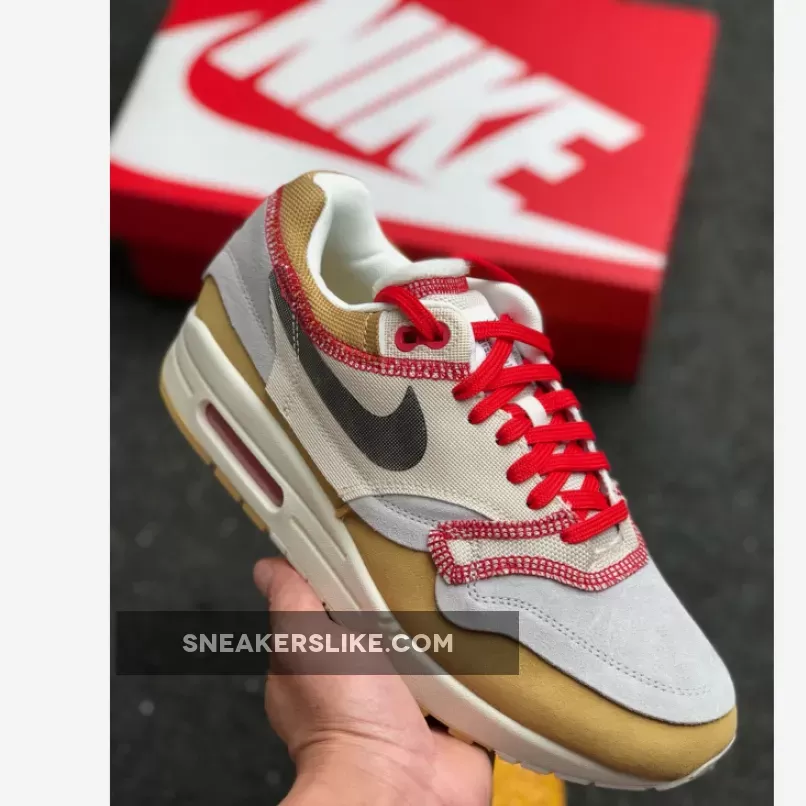 Nike Air Max 1 Inside Out Brown Grey 858876-713