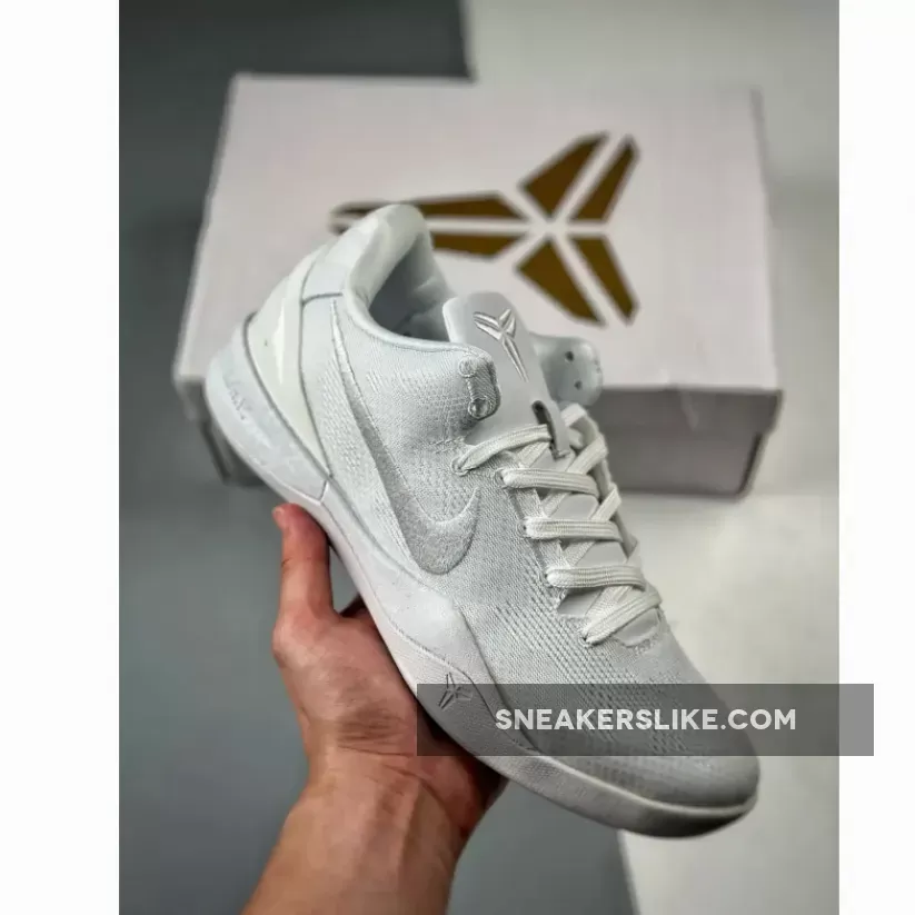Nike Kobe 8 Protro Triple White #Kobe 8 Triple White Release Date FJ9364-100