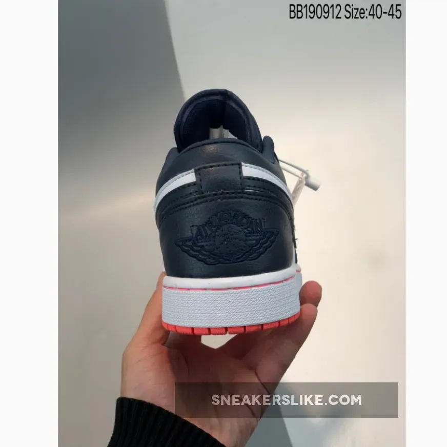 Air Jordan 1 Retro Low Ember Obsidian/Ember Glow-White AJ1 #air jordan 1 low obsidian ember glow