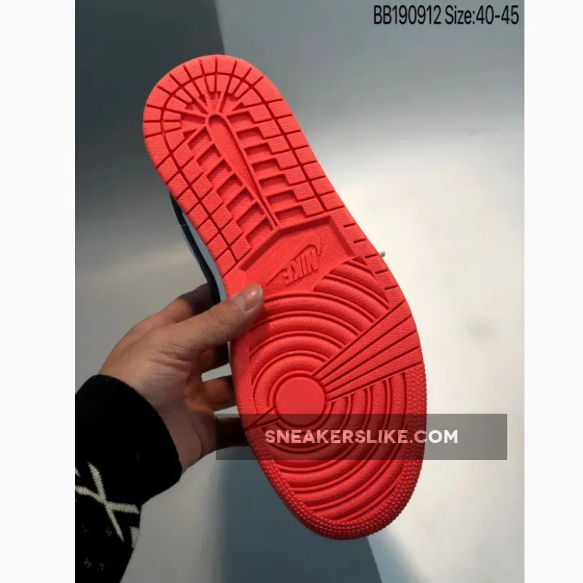 Air Jordan 1 Retro Low Ember Obsidian/Ember Glow-White AJ1 #air jordan 1 low obsidian ember glow