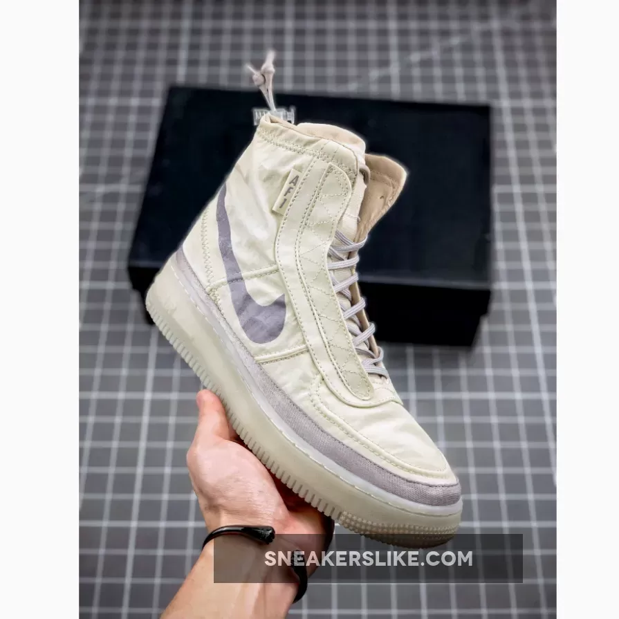 Nike Air Force 1 High Shell Tan/Grey BQ6096-002
