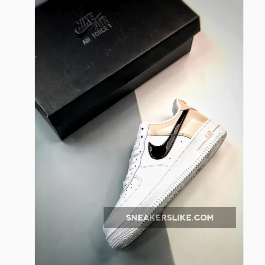 Nike Air Force 1 Low Light Iron Ore/Black-White-University Red air force one patent