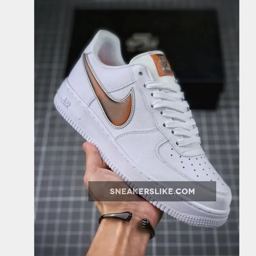 Nike Air Force 1 '07 LV8 3 White/Court Purple-Infrared 23 CI6387-171 New Releases