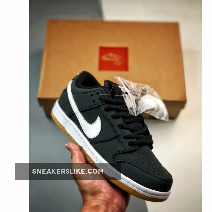 Nike SB Dunk Low Orange Label Black White Gum - Nike Sb Dunk Orange Label CD2563-001