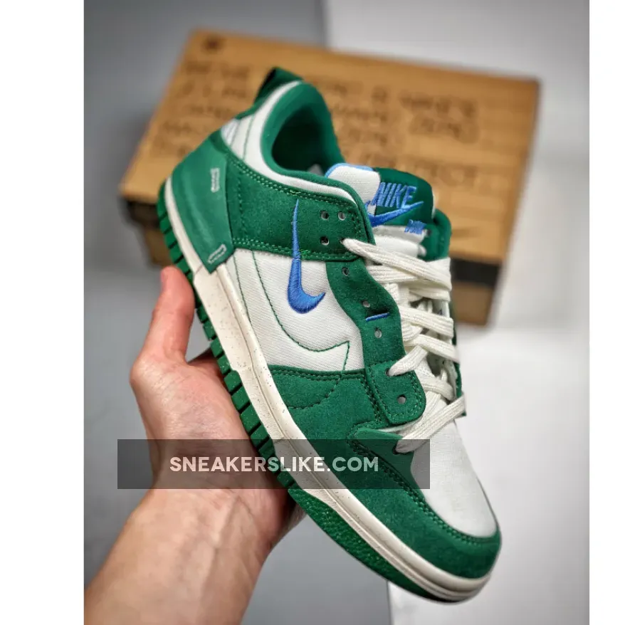 Nike Dunk Low Disrupt 2 Phantom/University Blue-Malachite / nike wmns dunk low disrupt 2 malachite