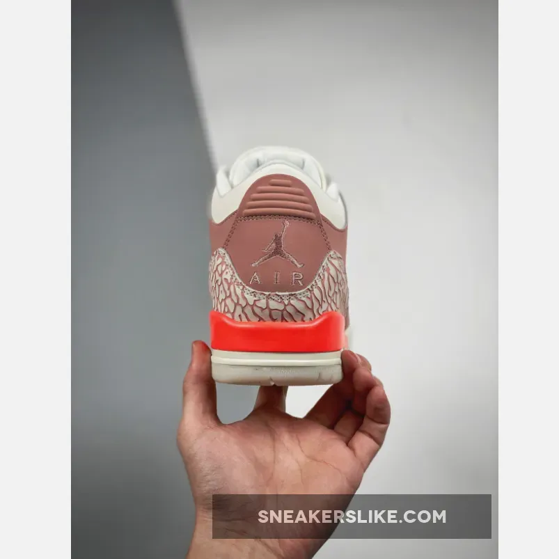 Light Pink Jordan 3 Air Jordan 3 Sail/Rust Pink-White-Crimson