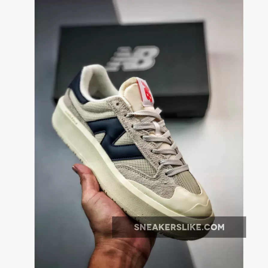 New Balance CT302 Moonbeam Natural Indigo #new balance ct302 white with moonbeam