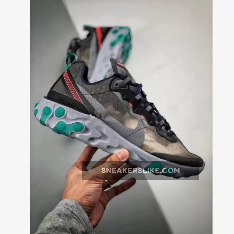 Nike React Element 87 Miami Pink / aq1090 005