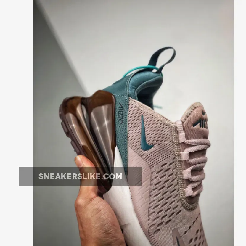 Women's Nike Air Max 270 Particle Rose Celestial Teal AH6789-602 pink and teal nike