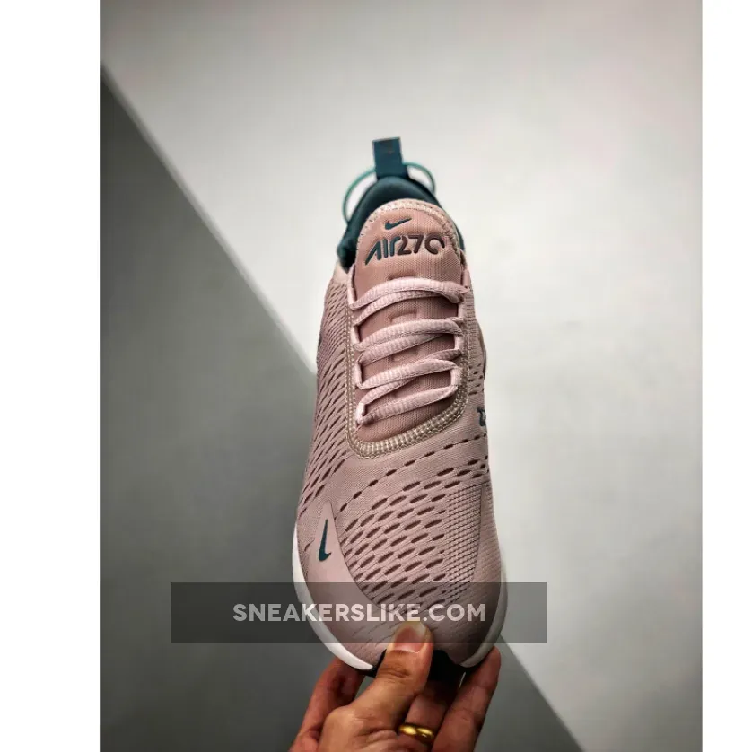 Women's Nike Air Max 270 Particle Rose Celestial Teal AH6789-602 pink and teal nike