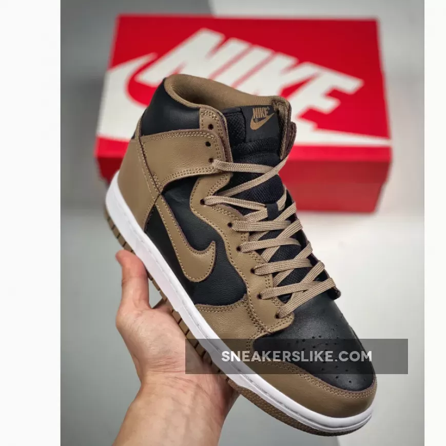 Nike Dunk High Black/Moon Fossil / moon fossil dunk high