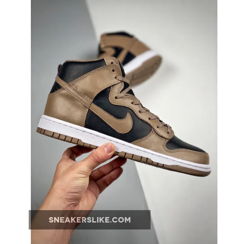 Nike Dunk High Black/Moon Fossil / moon fossil dunk high