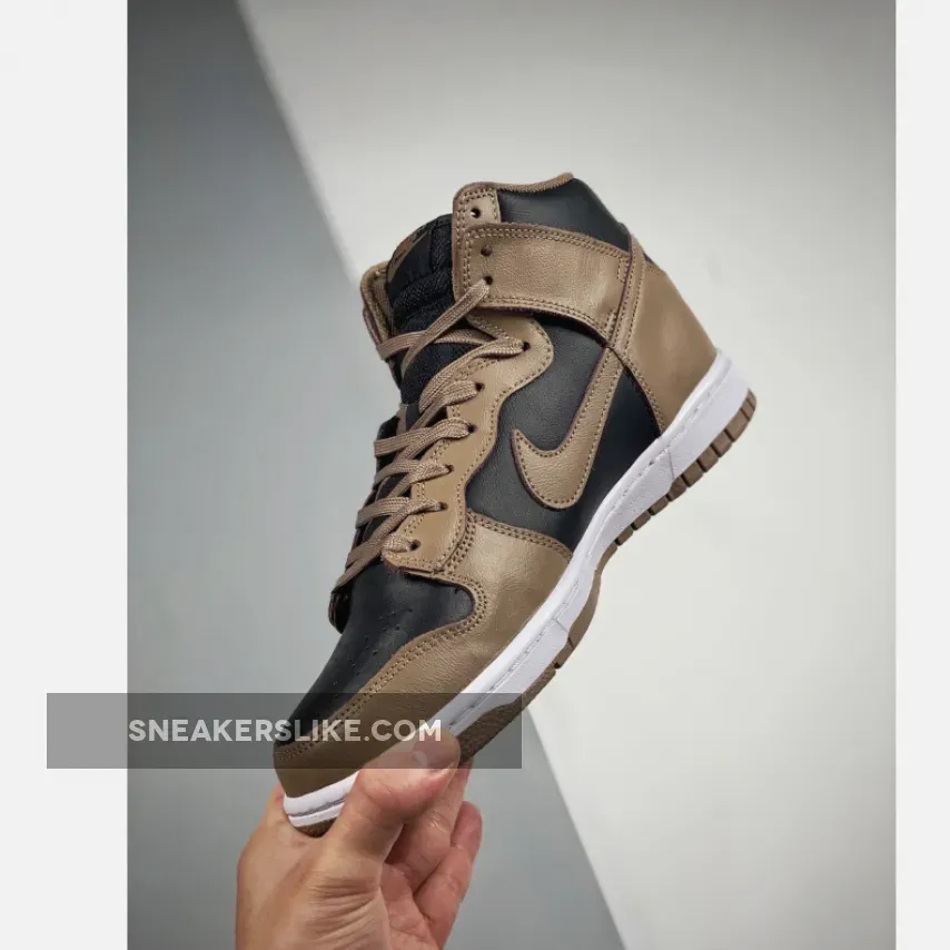 Nike Dunk High Black/Moon Fossil / moon fossil dunk high