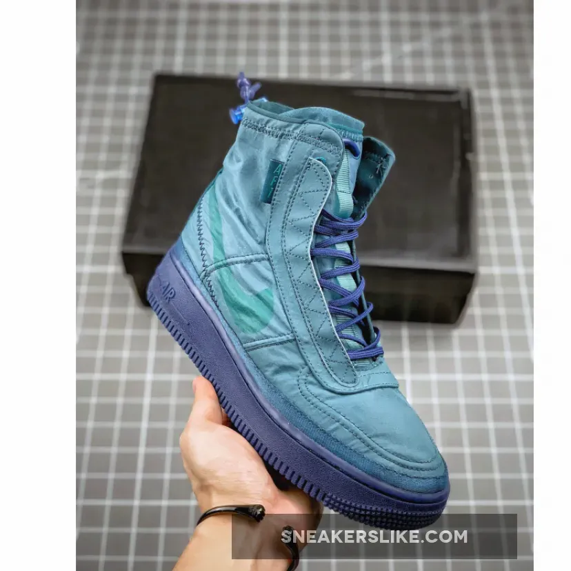 Nike Air Force 1 Shell WMNS 'Midnight Turquoise' #air force 1 turquoise