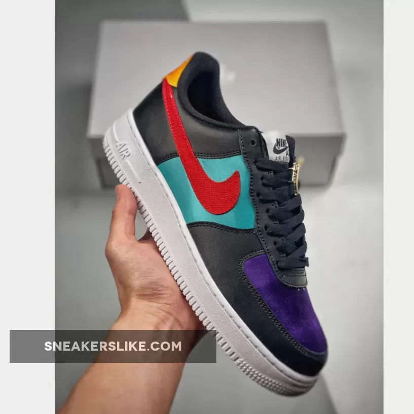 Nike Air Force 1 Low GS NBA WNBA For Womens DN4178-001 Nike Air Force Teal