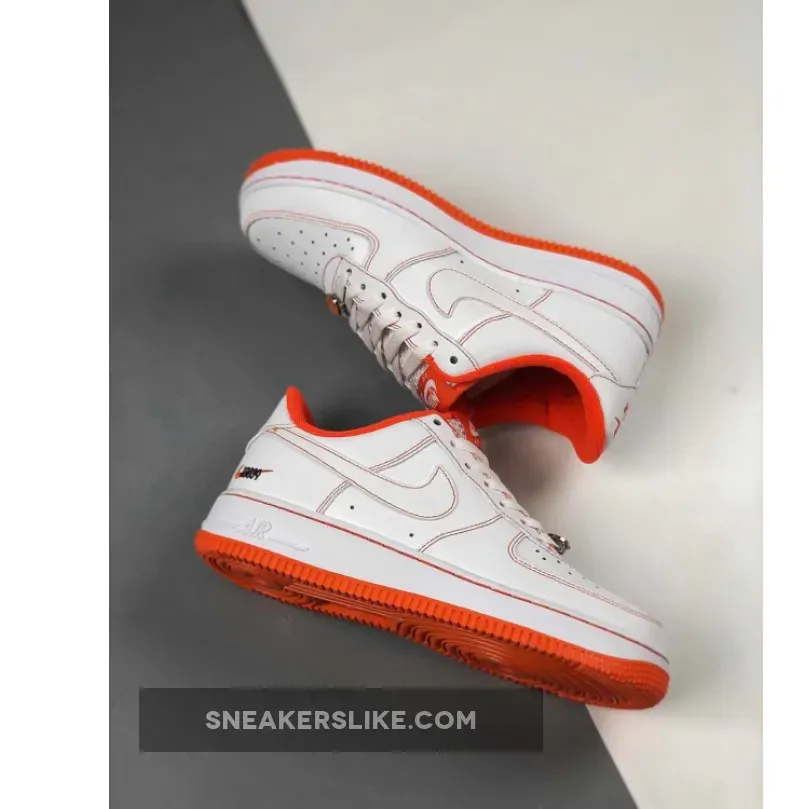 Nike Air Force 1 'Rucker Park' White Red af1 rucker park