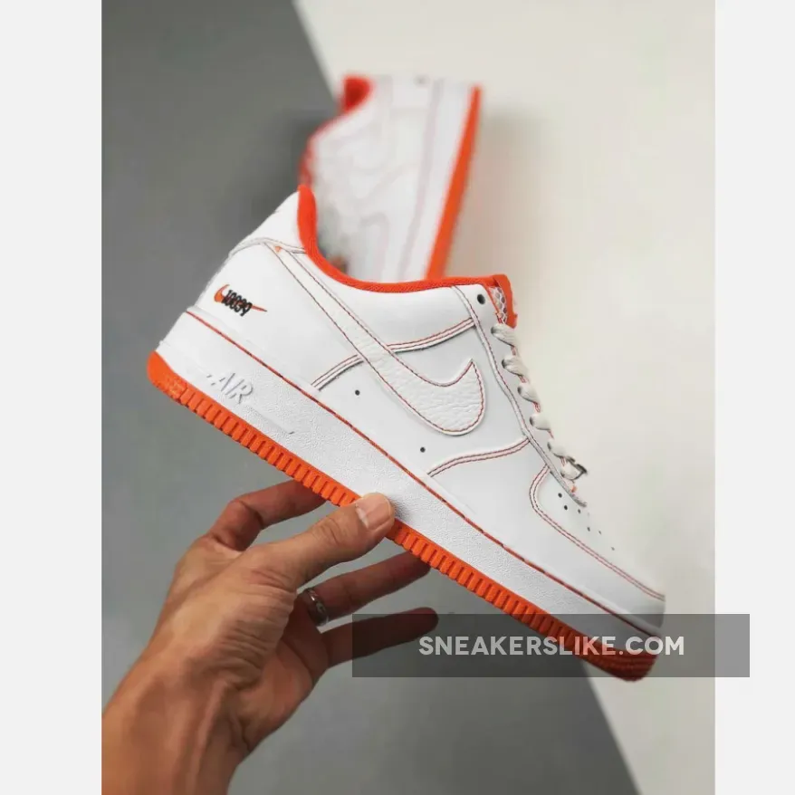 Nike Air Force 1 'Rucker Park' White Red af1 rucker park