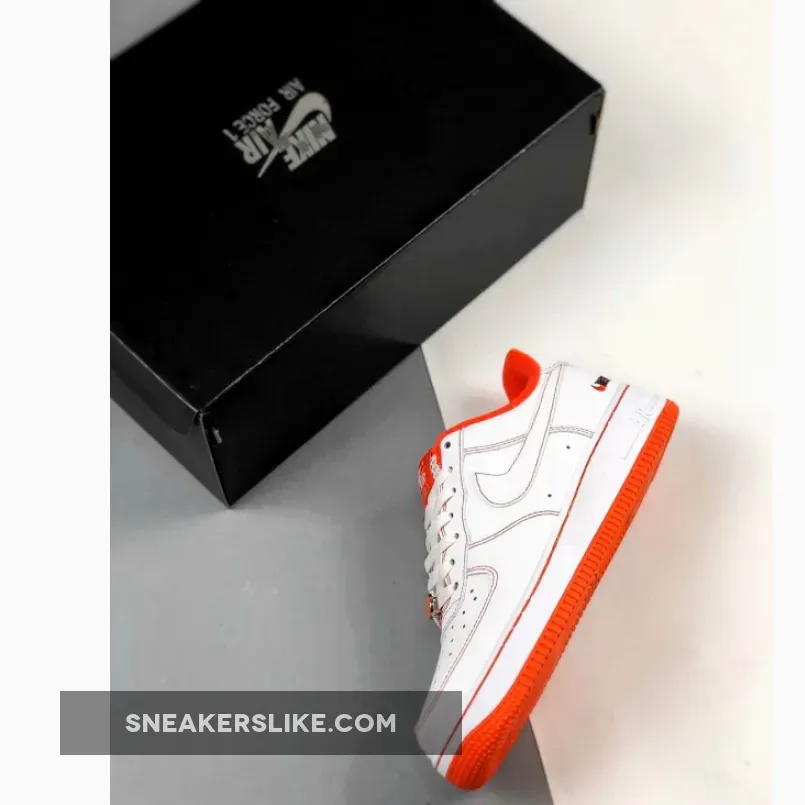 Nike Air Force 1 'Rucker Park' White Red af1 rucker park