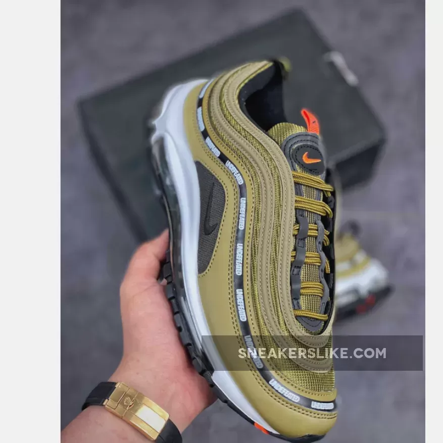 UNDEFEATED x Nike Air Max 97 Militia Green WMNS DC4830-300 / nike air max 97 undefeated black militia green