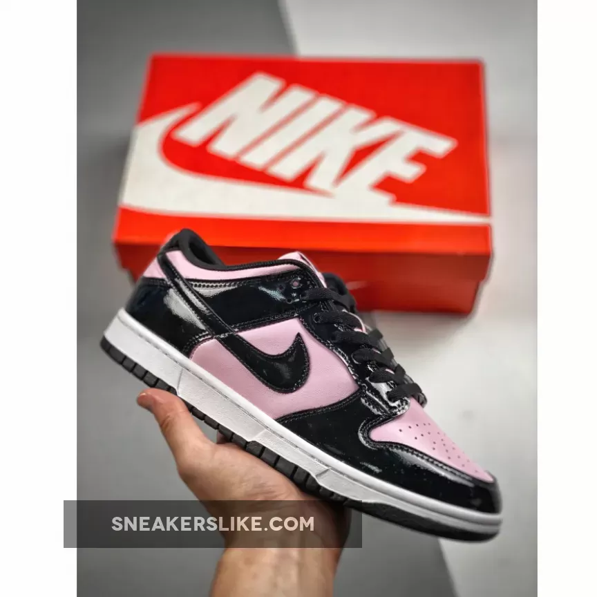 Nike Dunk Low Essential 'Black Patent Leather' DJ9955-600 Patent Leather Nikes