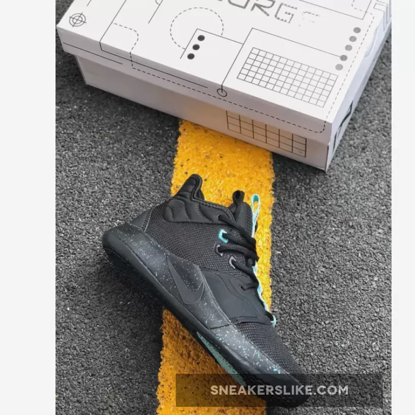 Nike PG 3 Black Light Aqua AO2607-006 Restock