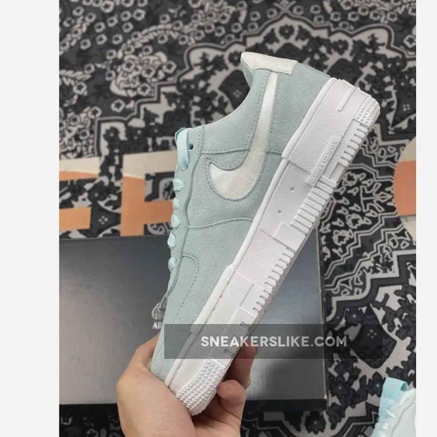 Nike Wmns Air Force 1 Pixel 'Glacier Blue' air force 1 mint green
