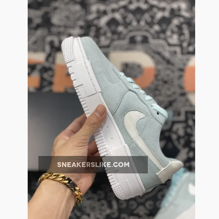 Nike Wmns Air Force 1 Pixel 'Glacier Blue' air force 1 mint green