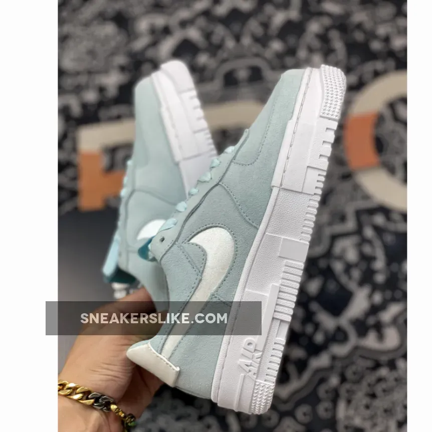 Nike Wmns Air Force 1 Pixel 'Glacier Blue' air force 1 mint green