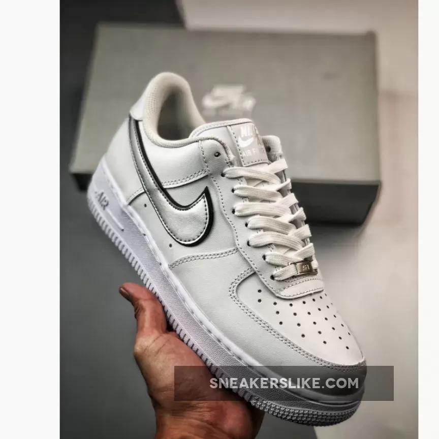 Nike Air Force 1 Metallic Silver DD1523-100 New Releases