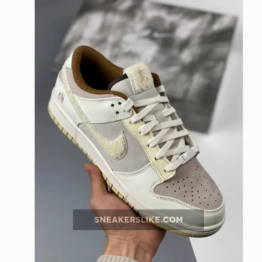 Nike Dunk Low 'Year of the Rabbit' Sail/Tan-Brown FD4203-211 brown sail dunks